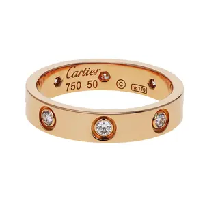 Pre-owned Cartier Love Ring Size 50