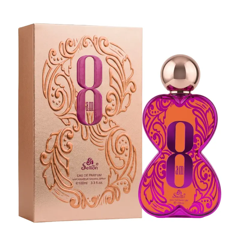 Sellion 8am Eau De Parfum for Women, Long-Lasting Fruity Floral Scent with Notes of Bergamot, Pear, and Jasmine, 3.3 oz / 100 ml, Floral Scented Fragrance, Single Bottle, 100Ml, Perfumes
