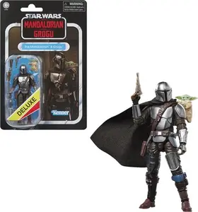 Hasbro Collectibles - Star Wars: The Mandalorian & Grogu - Vintage Collection - The Mandalorian & Grogu Deluxe Action figurine/statue  [COLLECTIBLES] Action figurine/statue
