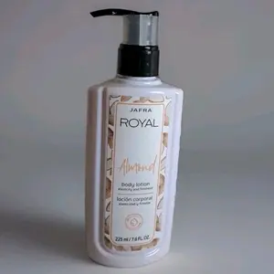Royal Almond Body Lotion 7.6 FL OZ - 225 mL Hydrating & Firming Formula for Smooth Skin