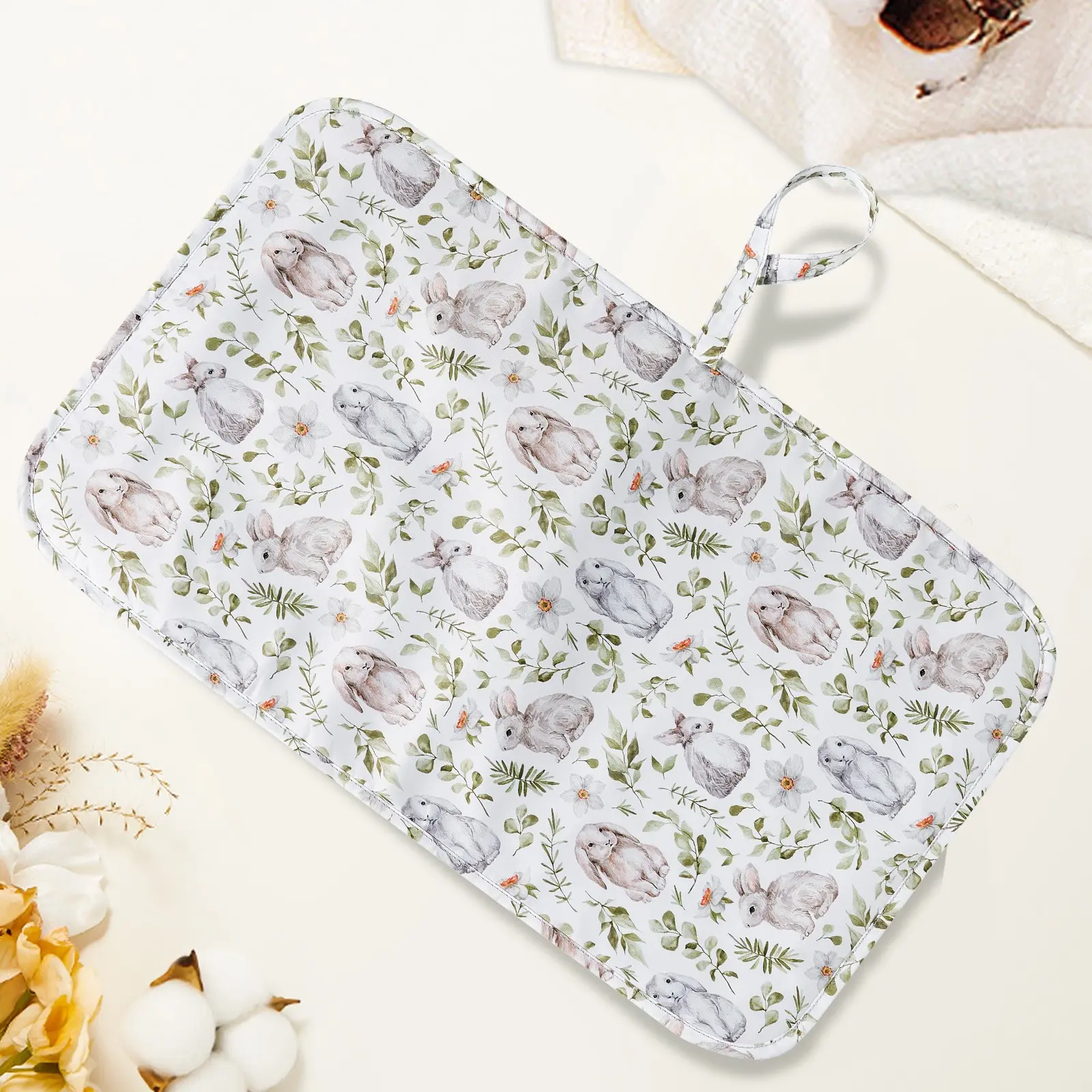 Waterproof Portable Baby Diaper Changing Pad, Multi-Functional Baby Diaper Bag, Infant Diaper Change Table, Travel-Friendly