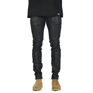 Wax Coated Slim Jeans