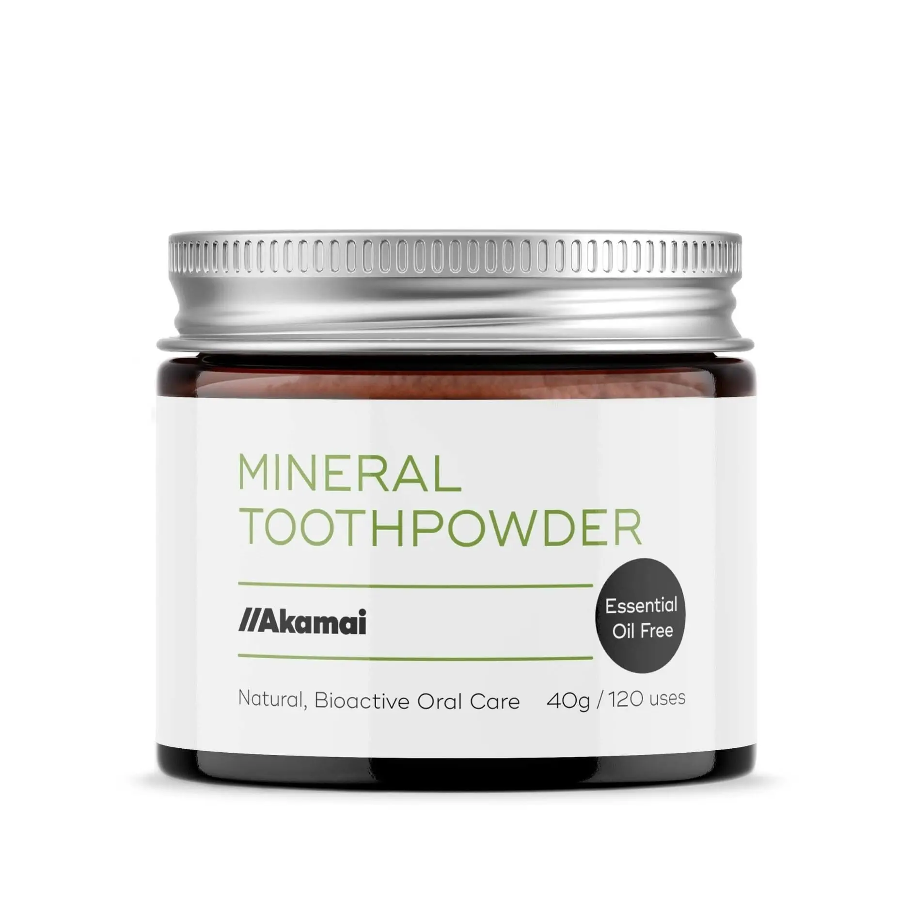 ESSENTIAL OIL-FREE MINERAL TOOTHPOWDER