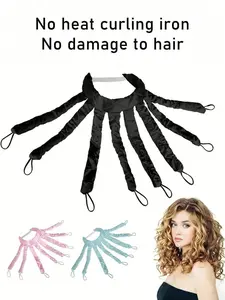 No Heat Curling Wand, Hair Styling Tool Set, Convenient Hair Care, Sponge Curler, Travel Essential, Party Gift, Valentine's Day Present, Heatless Hair Curler