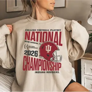Indiana Rose Bowl Champions 2026 Sweatshirt, Indiana Football Team Players Gift, Big Ten Champion Sweatshirt, Hoosiers Fan Hoodie