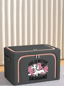 Large-capacity storage box for football, rugby, and basketball trophies and artwork; an essential for organization.