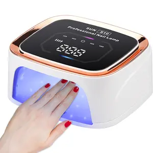 36LEDS Rechargeable UV LED Nail Lamp Professional Cordless Gel Polish Drying Lamp For Manicure With Built-in Battery Nail Art