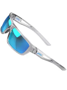 ATTCL Polarized Sports Sunglasses | HD TAC Polarized Lenses | UV400 Protection | Ultra-Light Non-Slip TR90 Frame | Wrap-Around Fit | Perfect for Driving, Fishing, Hiking & More | Comes with Microfiber Cloth, Polarization Test Card & Case