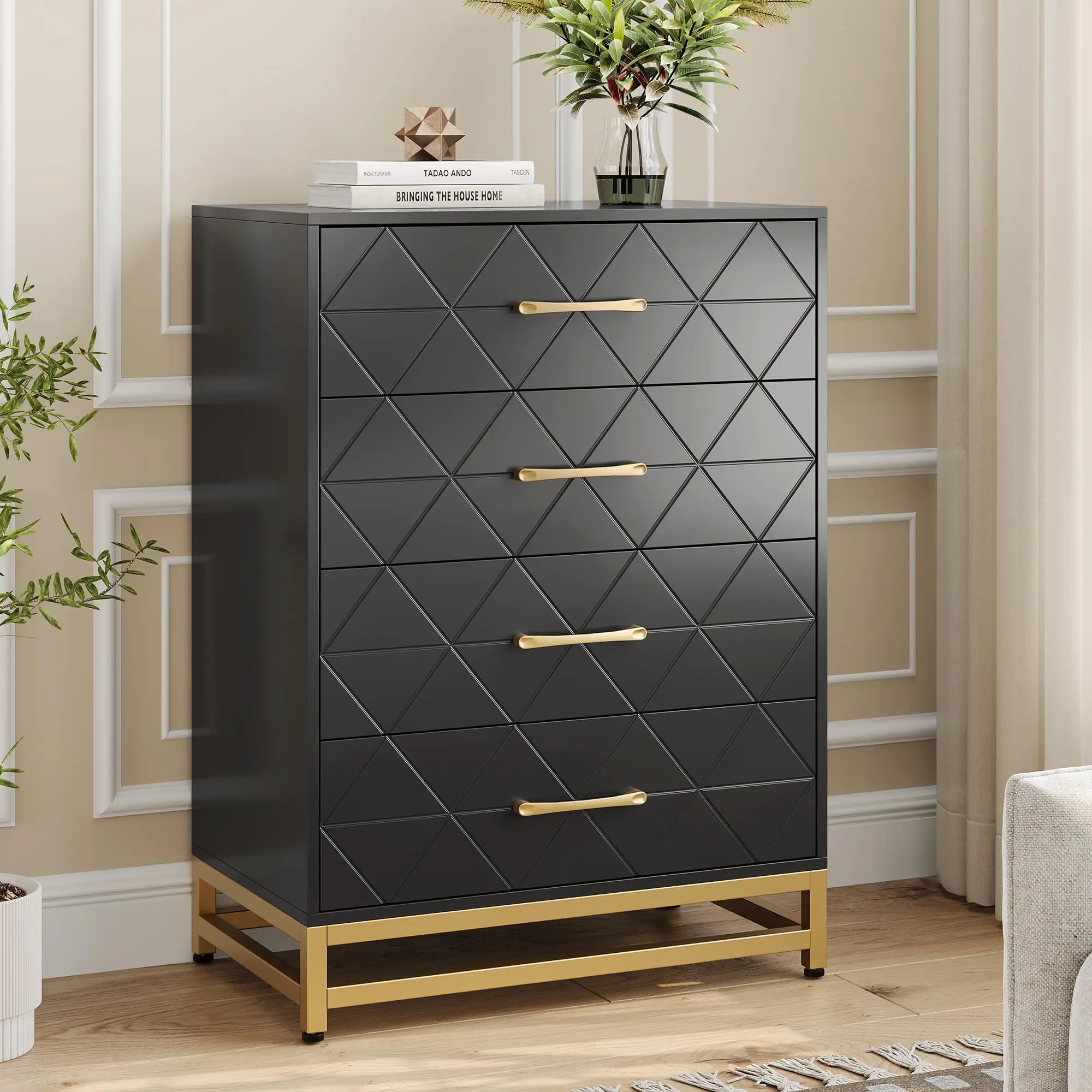 【GARVEE】Dresser, Black