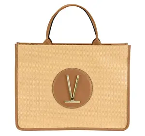 Yordy Women's Summer Tote Wallet, Elegant Style Natural Woven Bag