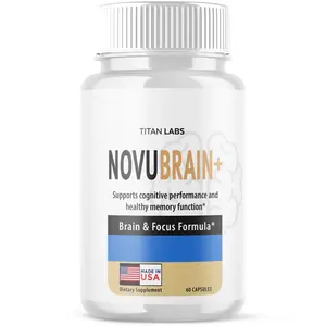 (1 Pack) NovuBrain+ For Brain Health & Cognitive Support Novu Brain+ 60 Capsules