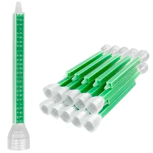 20 Pcs Epoxy Static Mixing Nozzles 1:1/1:2 Ratio Resin Adhesive Mixer Tip for Adhesive Cartridges