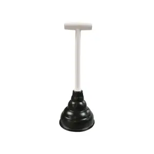 Korky 4806287 10.25 x 5.5 in. Dia. Beehive Mini Toilet Plunger