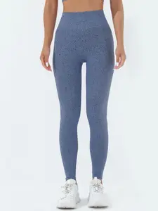 Viral Seamless Jacquard Yoga Leggings, High Rise Butt Lifting Workout Pants for Women, Comfortable and Stylish Fitness Apparel