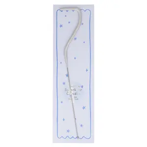 Silver Sparkler Numbers 0 to 9 Candles