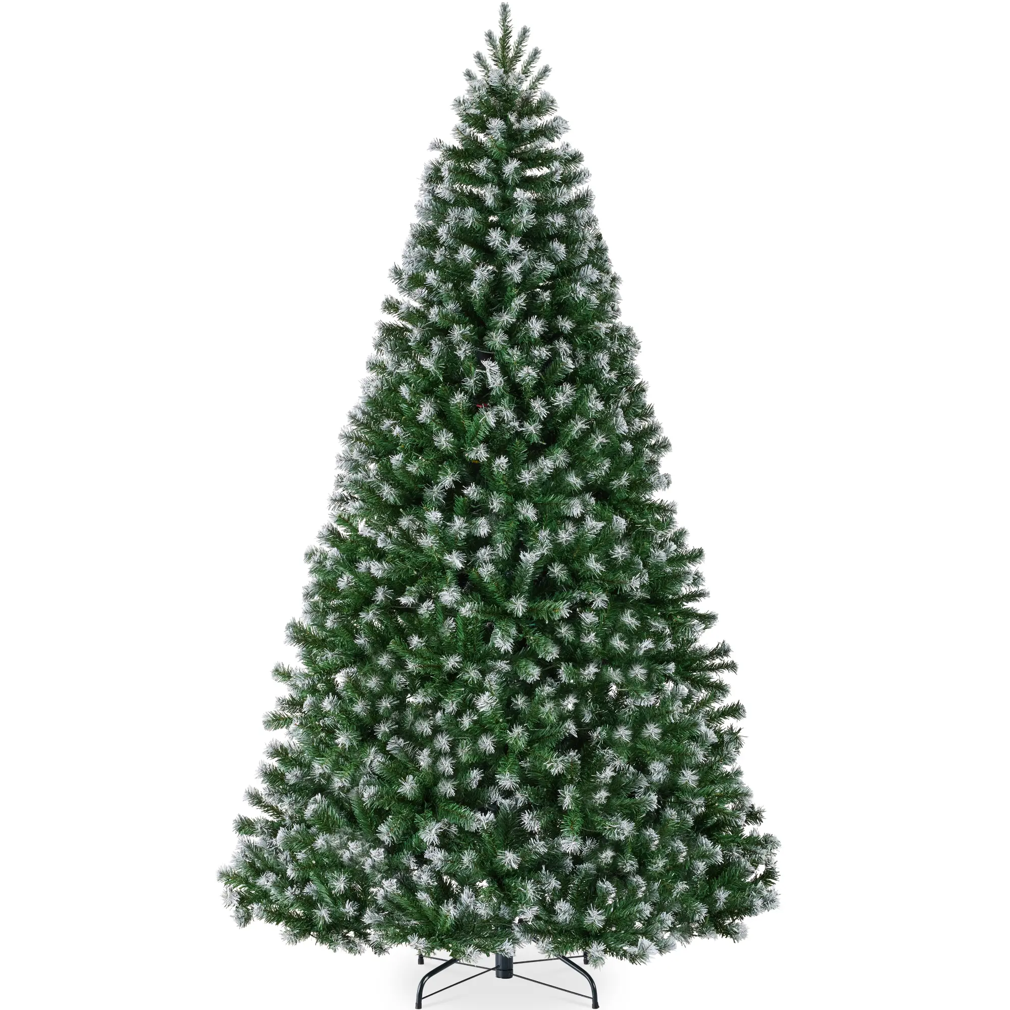 Best Choice Products Artificial Frosted Christmas Tree, Premium Unlit Spruce Design, Dense Branches – Green Spruce Best Choice Products Artificial Frosted Christmas Tree, Premium Unlit Spruce Design, Dense Branches – Green Spruce