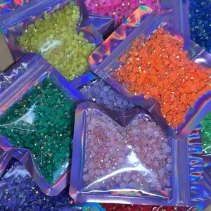 Mix 3mm, 4mm & 5mm Jelly Resin AB Rhinestones Mix 3mm, 4mm & 5mm Jelly Resin AB Rhinestones