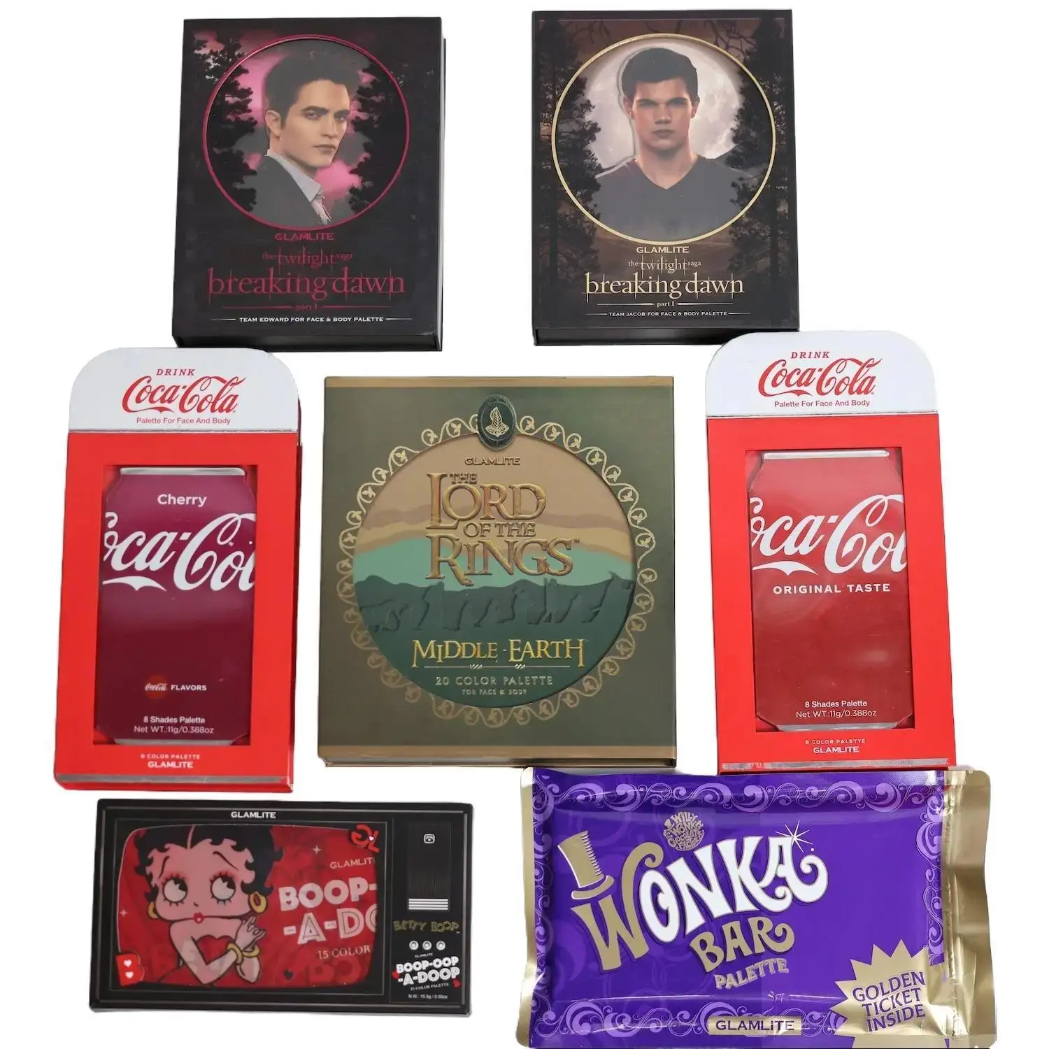 Glamlite Luxury Iconic Eyeshadow Palettes