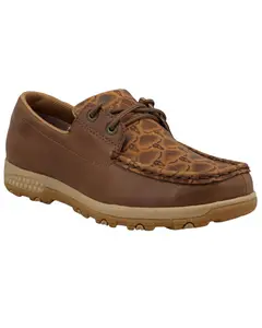 Twisted X Women's Boat Shoe Driving Mocs - Wxc0016
