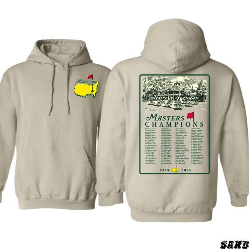 2025 Masters Tournament Augusta 91 Years Hoodie, Golf Tournament Hoodie, Masters Golf, The Masters Golf Cup Tee For Men, Gifts For Men