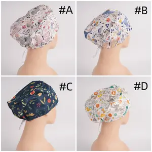 Women's Scrub Cap,Euro Style,Adjustable by toggle,Nurses Hat, Medical, USA Made,Birthday,Easter Gifts