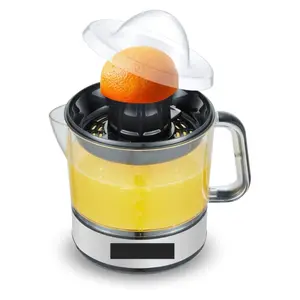 Compact Electric Citrus Juicer with Pulp Control for Oranges, Lemons, Limes, and Grapefruits