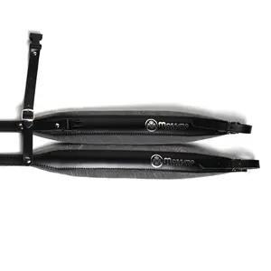 Massimo Straps Gray with black