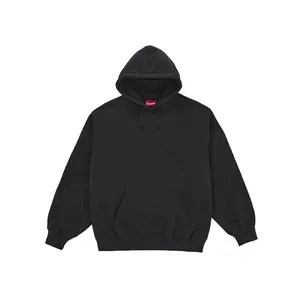 Supreme Men's Satin Appliqué Hooded Sweatshirt (FW25) Black, from StockX
