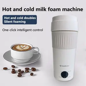 Stainless steel electric blender | One-touch warm milk for making complementary foods | Constant temperature adjustment, three-in-one portable cup for use anytime