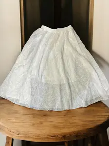 Yoruba Ifa Santeria Lace Skirt for All Seasons - Handcrafted with Symbolic Colors & Layered Design