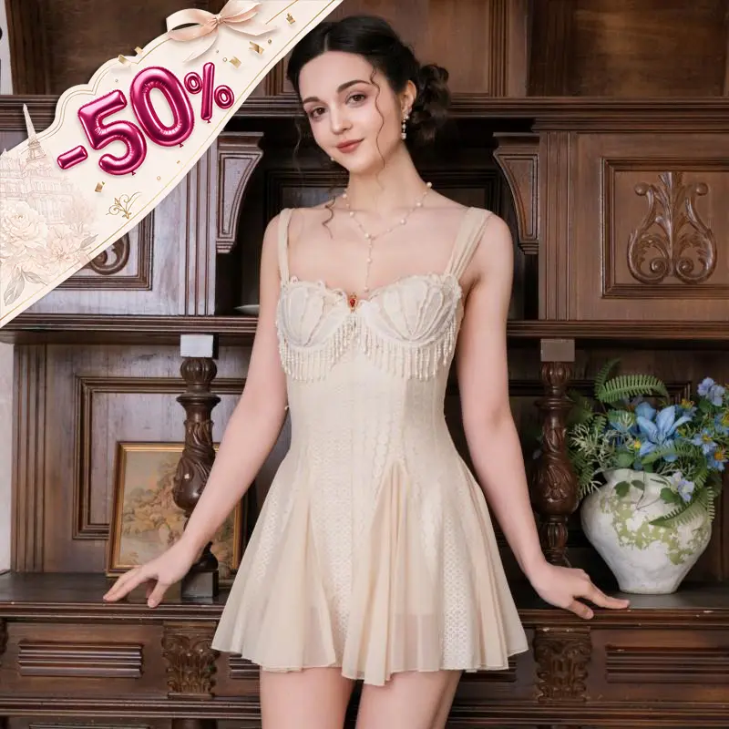 Starlit Siren  Dress -LuminaVenus Dresses Irregular Hem Alix Earle Dress Women Short Skirt Event Sophisticated Formal Dress Casual Senior White Cute Sleeveless Cami Womenswear Honeymoon Outfits Wedding Guest Clothes Vintage Mesh Soft Adjustable Lace