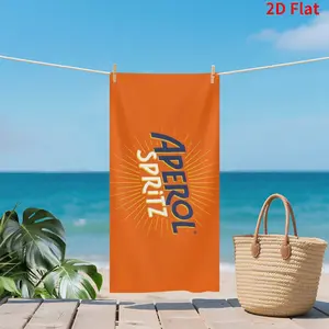 1PC Aperol Spritz Beach Towel Sized 27.6*55.1 Inch Super Soft, Quick-Dry, Lightweight, Absorbent&Machine Washable, Perfect Ideal  Gifts for Summer Travel, Pool, Gym, Yoga, Spa