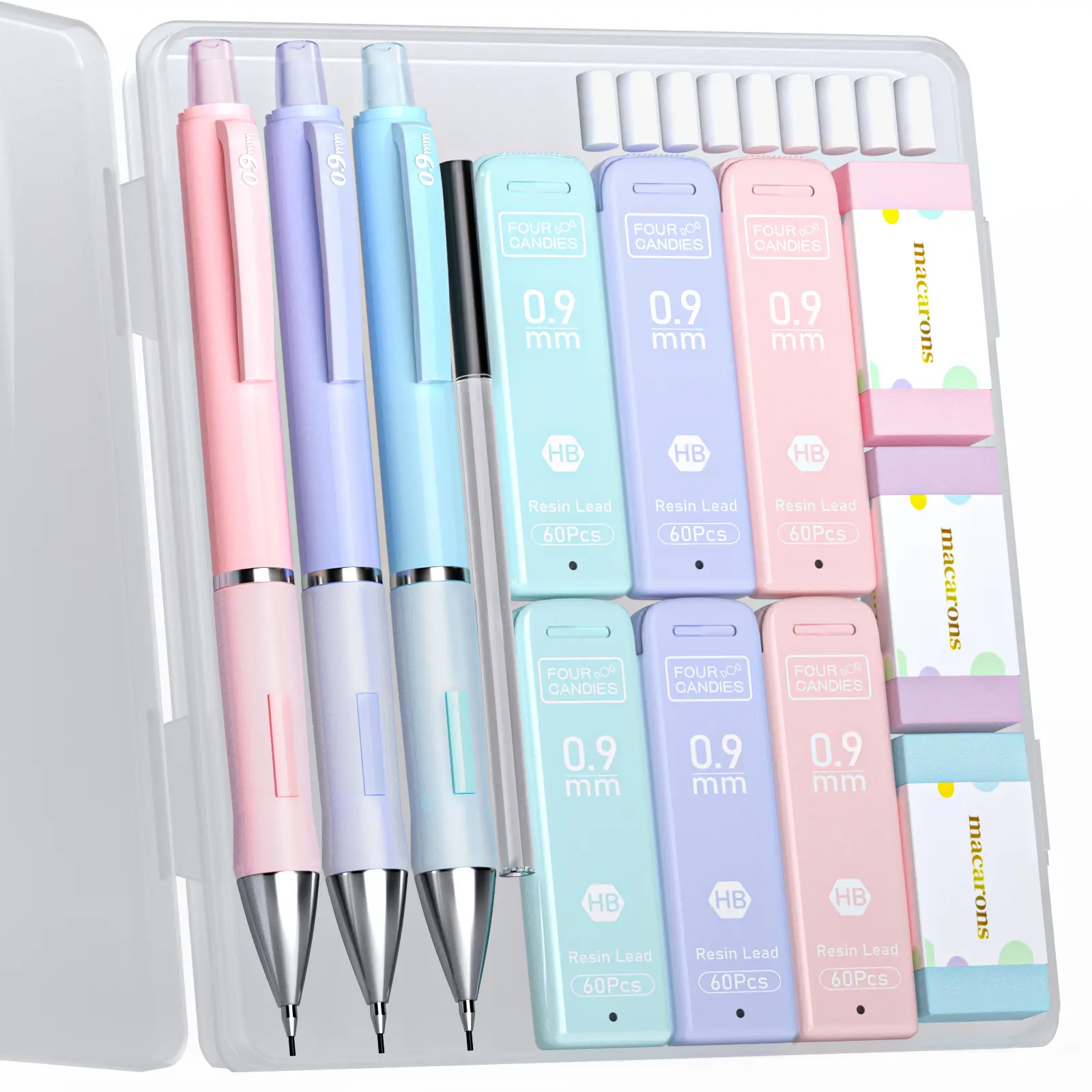 3 PCS Mechanical Pencil 0.9MM