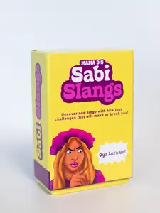 Sabi Slangs : Hilarious Card Game Where Culture Meets Fun! Perfect For Any Gathering, Couples, Game Nights, family, and Endless Laughs games