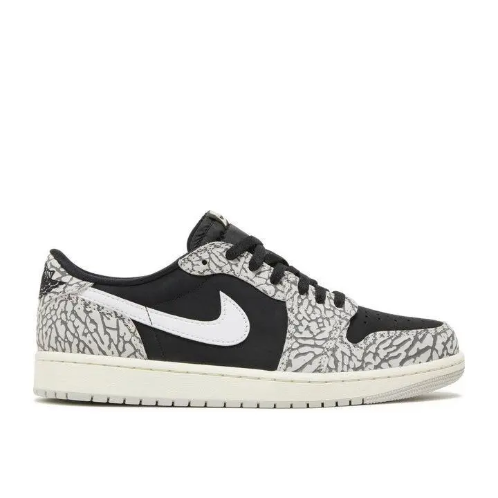 AIR JORDAN 1 RETRO LOW OG 'BLACK CEMENT'