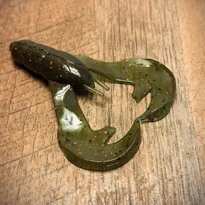 Riggins’ KrushCraw - Green Pumpkin Gold Dust