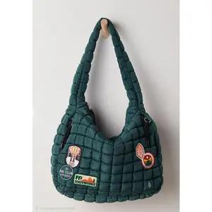 Free People Quilted Patch Carryall Bag