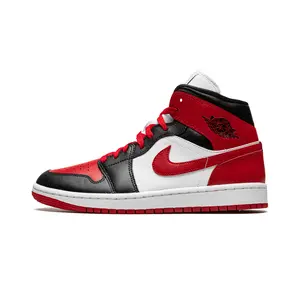 AIR JORDAN 1 MID WMNS "Alternate Bred Toe" BQ6472 079 AIR JORDAN 1 MID WMNS "Alternate Bred Toe" BQ6472 079