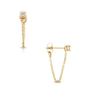 Sloane Chain Stud Earring