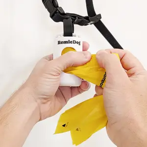 Certified Compostable Dog Poop Bags – Easy Pull Tabs (120 Bags)