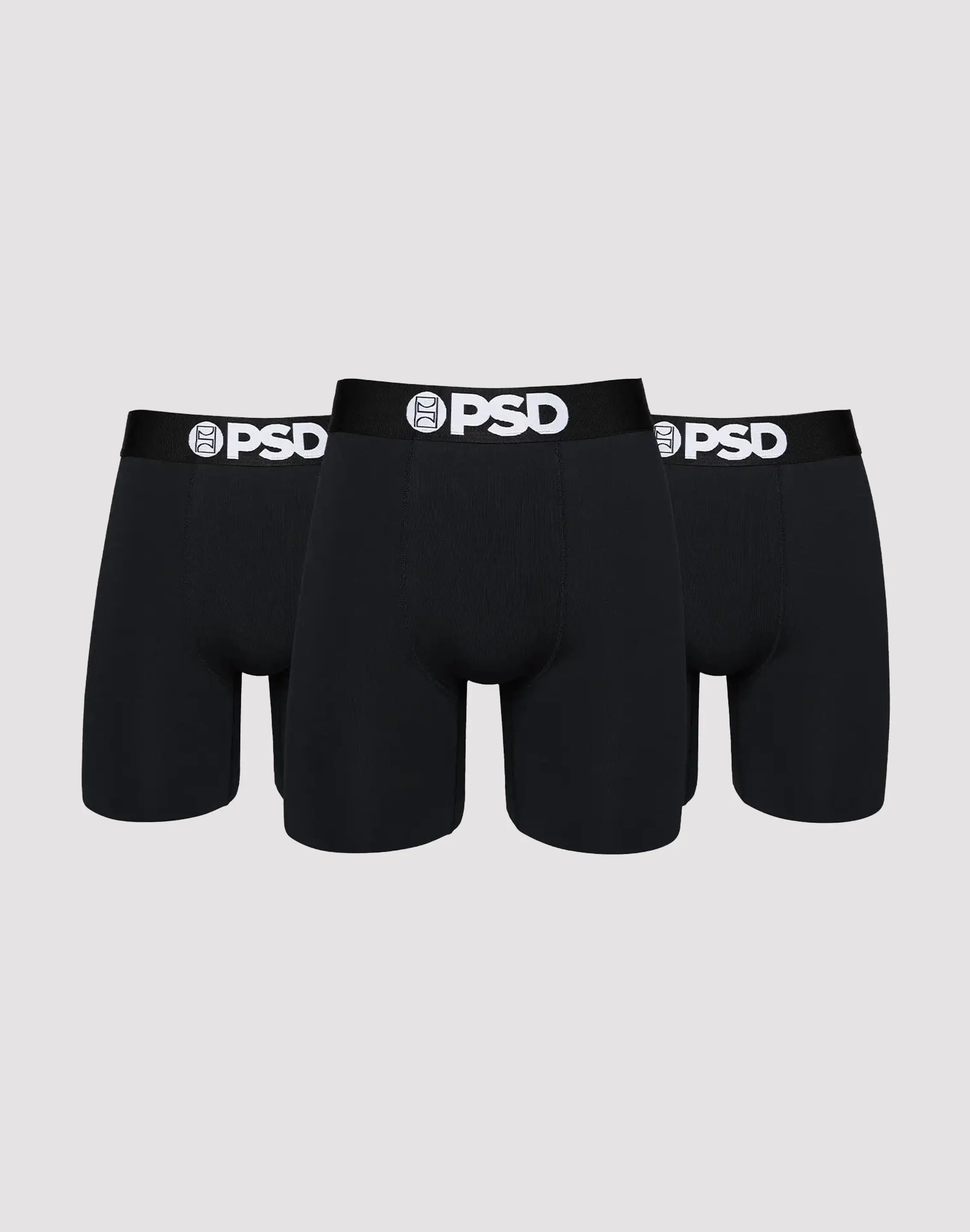 Mens Psd Underwear Boxer Briefs 3-Pack