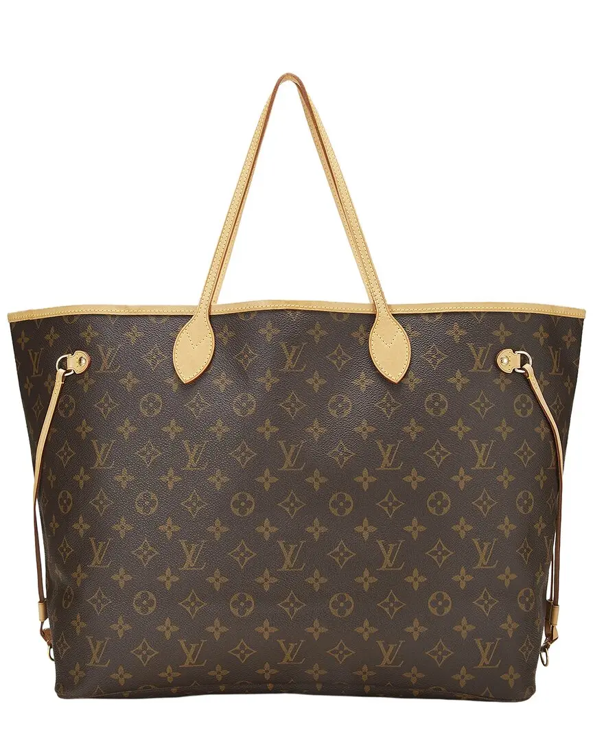 Louis Vuitton Brown Monogram Canvas Neverfull GM (Authentic Pre-Loved)