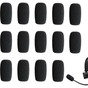 14-Pack Lavalier Microphone  Covers - 1.4" Windshields for  Lapel Mics - Noise-Reducing Windscreens for Interviews, Podcasting, Vlogging, Video Recording