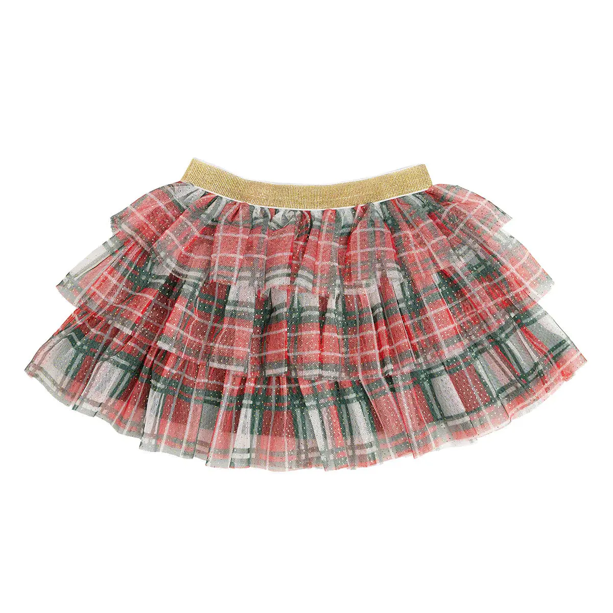 {Sweet Wink} Tulle Tiered Tutu :: Christmas Plaid