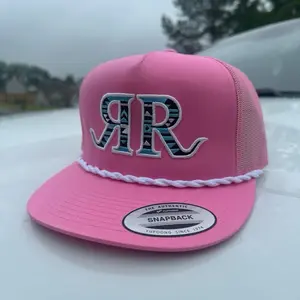 LIMITED EDITION Mother’s Day Red Rope Threads  Iron Brand Logo Rope Hat