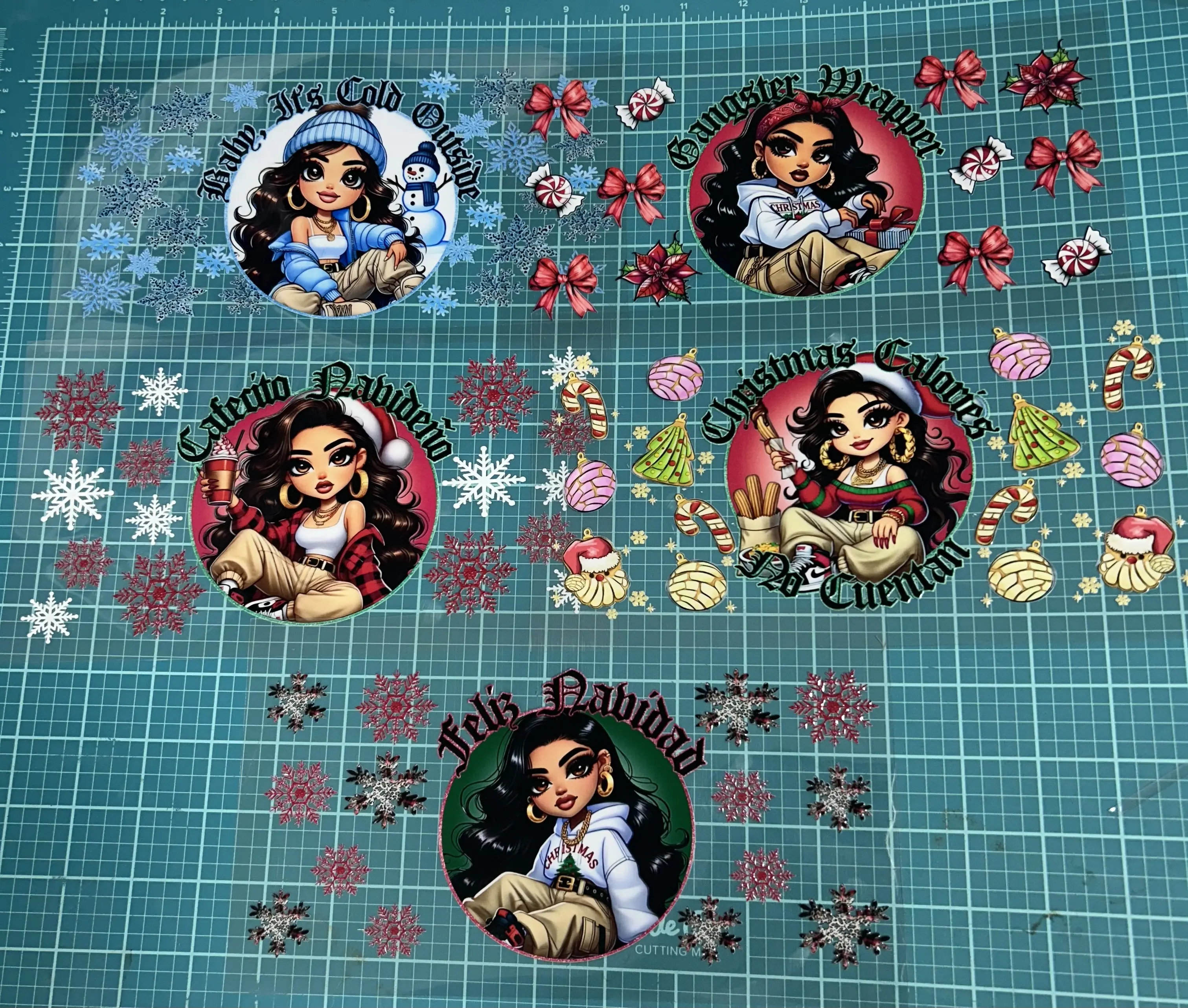 chicana Christmas bundle chicana Christmas bundle