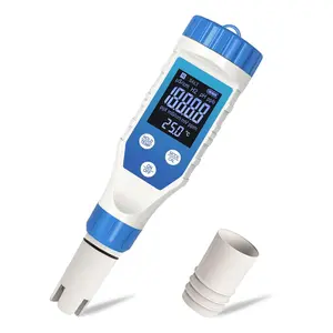 Hydrogen Water Tester, Digital ORP Meter for Drinking Water, 7-in-1 pH TDS Tester, pH H2 ORP Meter for Hydrogen Water Bottle/Machine, Hydroponics, Aquariums, Swimming Pool, Aquaculture.