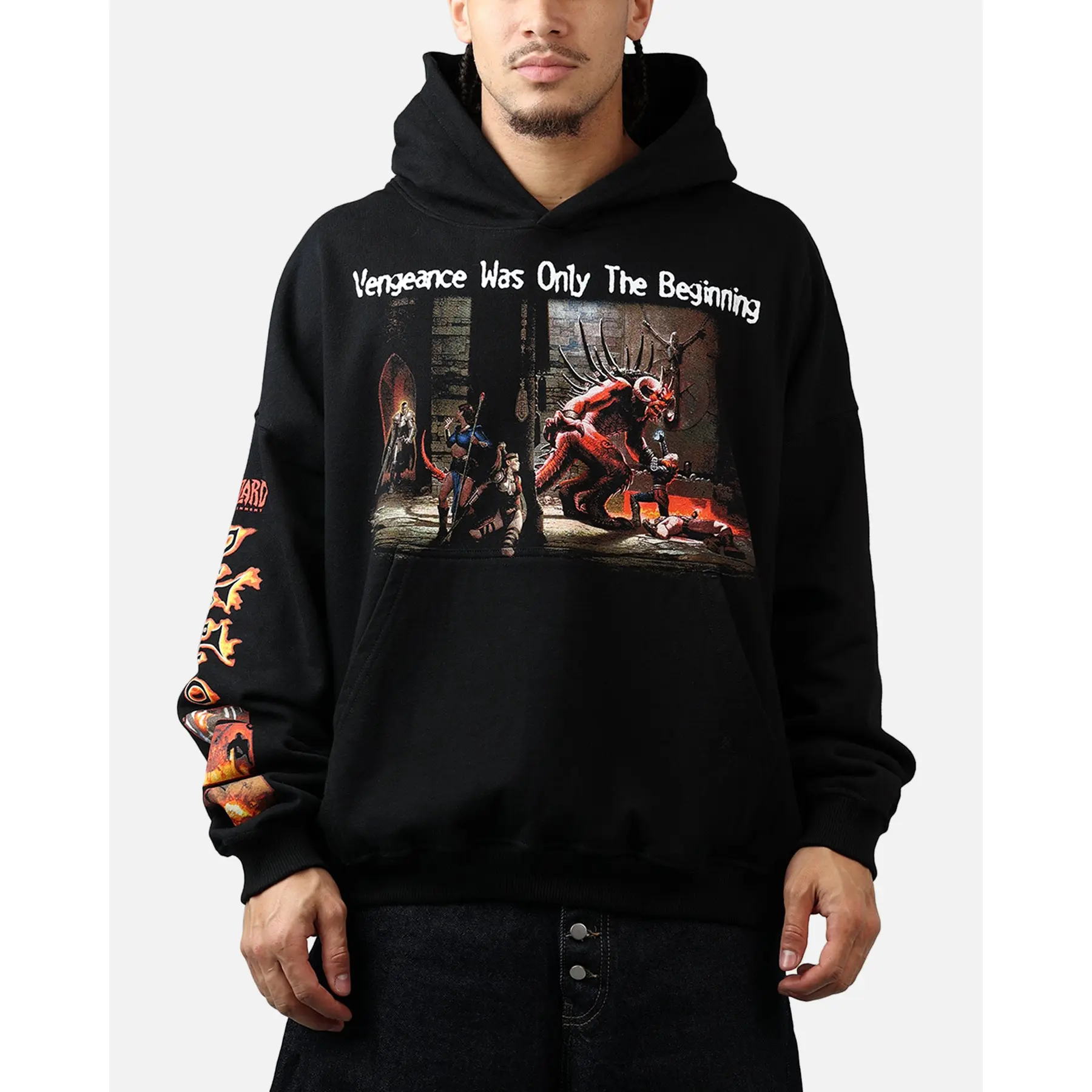 73Studio X Diablo IV Vengeance Hoodie Black