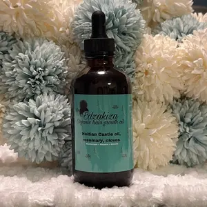 Organic hair growth oil