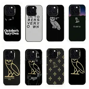 Drake O-OvO OWL Phone Case for iPhone 17, 16, 15, 14, 13, 12, 11 Pro Air Plus ProMax and Samsung S26-S20 Ultra Plus FE shock-absorbing phone cases, fashionable gift.